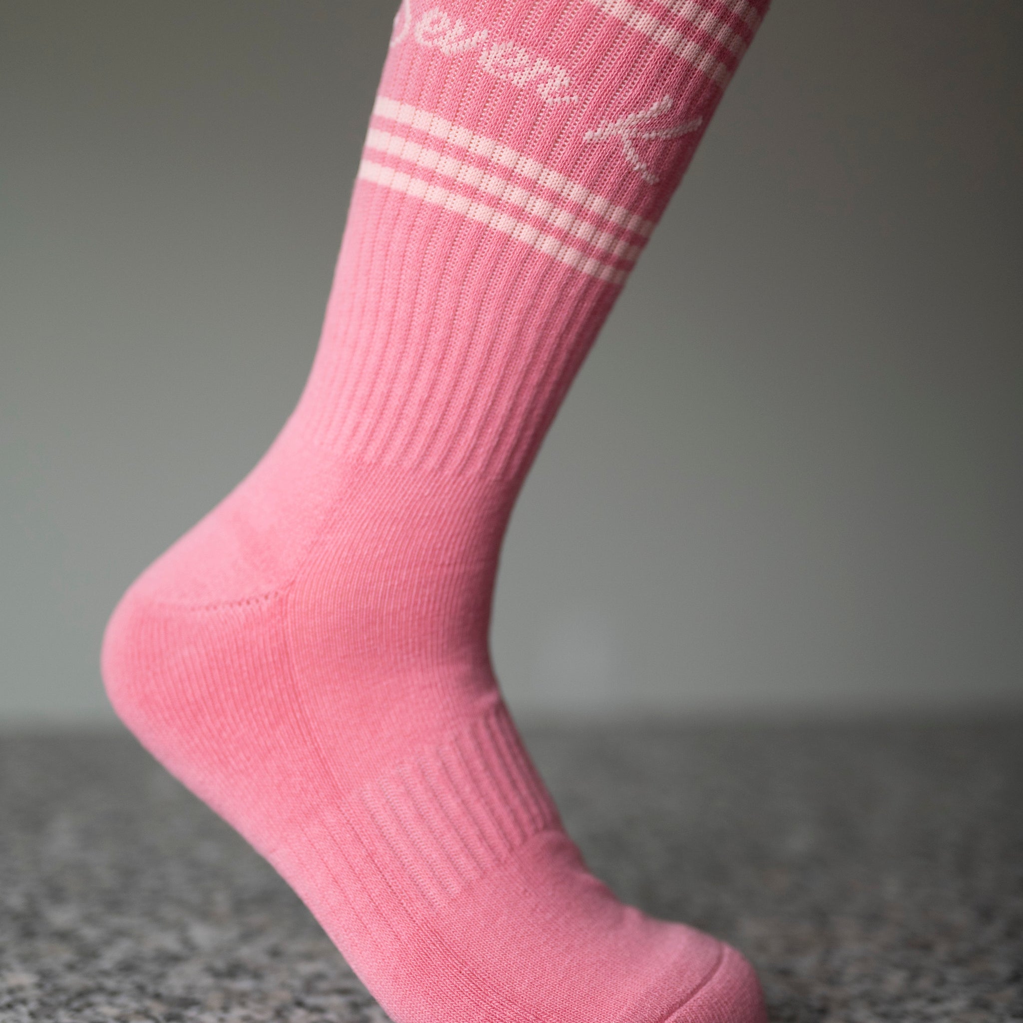 7K PINK CREW SOCK